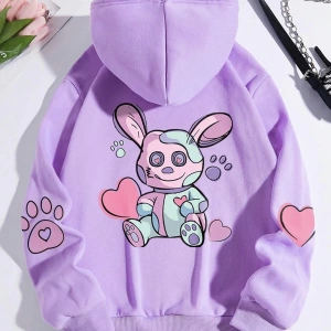 Unisex Kadın/Erkek Harajuka Sokakt Yazılı Grafik Sweat