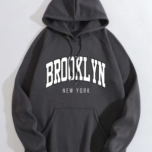 Unisex Kadın/Erkek Harajuka Sokakt Yazılı Grafik Sweat