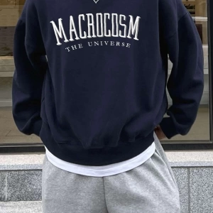 Unisex Kadın/Erkek Harajuka Sokakt Yazılı Grafik Sweat