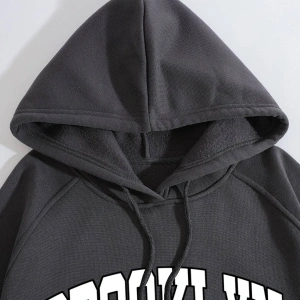 Unisex Kadın/Erkek Harajuka Sokakt Yazılı Grafik Sweat