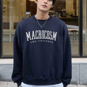 Unisex Kadın/Erkek Harajuka Sokakt Yazılı Grafik Sweat