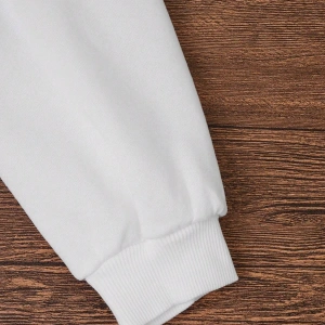 Unisex Kadın/Erkek Harfli ve Kalp Grafikli Sweat