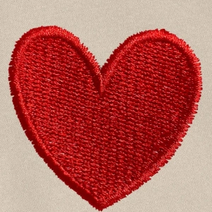 Unisex Kadın/Erkek Kalp Baskılı Sweat