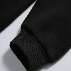 Unisex Kadın/Erkek Katı İpli Kapüşonlu Üst