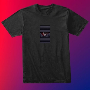 Unısex Kadın Erkek Kuru Kafa Kepenk Arası Dükkan Siyah Beyaz % 100 Pamuk Tasarım T-shirt