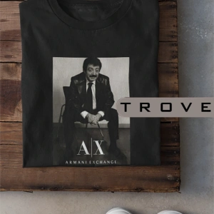 Unısex Kadın Erkek Müslüm Gürses Katalog %100 Pamuk Baskılı Siyah Beyaz T-shirt