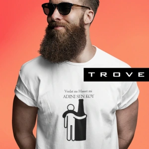 Unısex Kadın Erkek Müslüm Gürses Vuslat Hasret Dost Keder Siyah Beyaz % 100 Pamuk Tasarım T-shirt