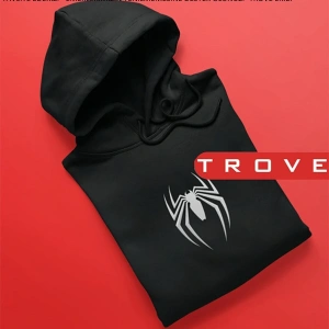 Unısex Kadın Erkek Örümcek Marvel Spıder Man 3 Iplik Şardonlu Hoodie % 100 Pamuk Tasarım Sweatshirt