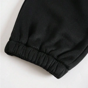 Unisex Kadın/Erkek Özel Renkli Düz Paça Lastik Eşofman Altı Jogger