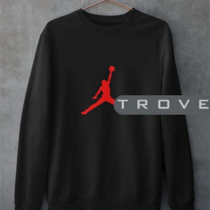 Unısex Kadın Erkek Paris Saınt Germaın Sırt Ön Arka Baskılı Uzun Kollu %100 Pamuk Sweatshirt Siyah