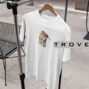 Unısex Kadın Erkek Sigara Paket Tasarım Japon %100 Pamuk Baskılı Siyah Beyaz T-shirt