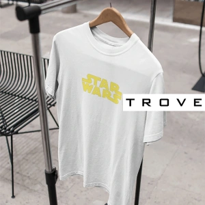 Unısex Kadın Erkek Star Wars Siyah Beyaz Tasarım Baskılı %100 Pamuk T-shirt