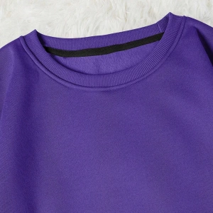 Unisex Kadın/Erkek Yasolin YL Özel Baskılı Renkli Oversize Bisiklet Yaka Pamuklu Sweatshirt