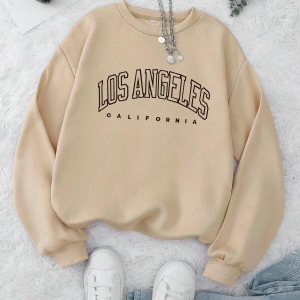 Unisex Kadın/Erkek Yazılı Grafik Sweat