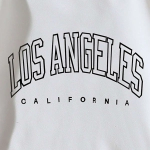 Unisex Kadın/Erkek Yazılı Grafik Sweat