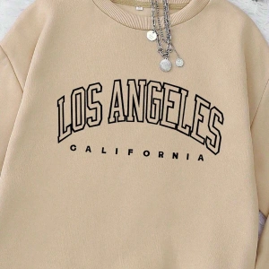 Unisex Kadın/Erkek Yazılı Grafik Sweat