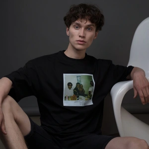 Unisex Kendrick Lamar M.a.a.d City Siyah Tshirt