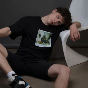 Unisex Kendrick Lamar M.a.a.d City Siyah Tshirt