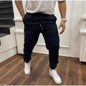 Unisex Koyu Gri Kelepçe Paça Koyu Gri