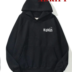 Unisex KudüsSweatshirt Hoodie Kapşonlu Beyaz