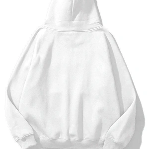 Unisex Kurdele Taş Baskılı Sweatshirt Beyaz