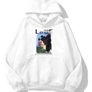 Unisex Layful By Sweatshirt Hoodie Beyaz