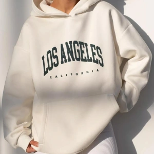 Unisex Los Angeles Sweatshirt Beyaz