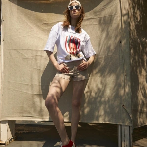 Unisex Lost Memories Tshirt Beyaz