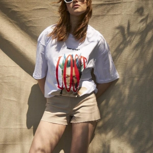 Unisex Lost Memories Tshirt Beyaz