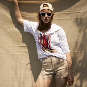 Unisex Lost Memories Tshirt Beyaz