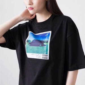 Unisex M.a.a.d City Kendrick Lamar Siyah Tshirt