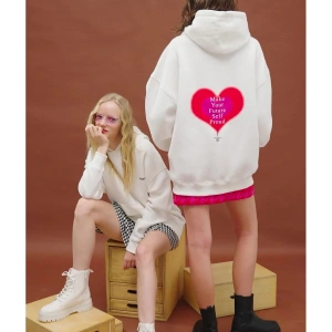 Unisex Make Your Future Sweatshirt Hoodie Beyaz