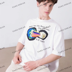 Unisex Man On The Moon 3 Kid Cudi Beyaz