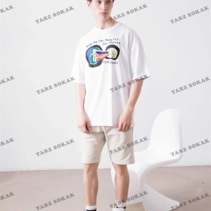 Unisex Man On The Moon 3 Kid Cudi Beyaz