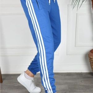 Unısex Mavi Renk Eşofman Altı