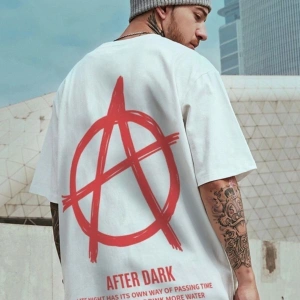 Unisex Örme After Dark Baskılı