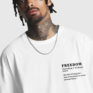 Unisex Örme Fredoom Basklı