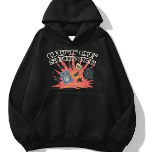 Unisex Out of Service Sweatshirt Gri