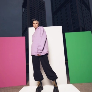 Unisex Oversize Basic Sweatshirt Hoodie