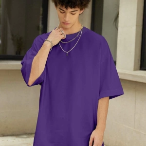 Unisex Oversize Kalıp Katı Damla Omuz Büyük Boy Harajuku Style
