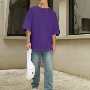 Unisex Oversize Kalıp Katı Damla Omuz Büyük Boy Harajuku Style