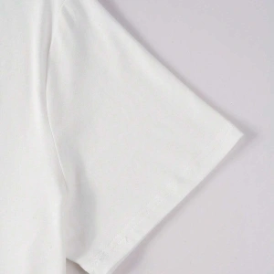 Unisex Oversize Kalıp Kelebek & Harf Grafik Damla Omuz Harajuku Style