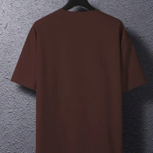 Unisex Oversize Kalıp Mektup Grafik Damla Omuz Harajuku Style