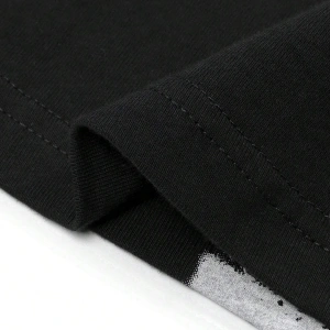 Unisex Oversize Kalıp Yıldız & Slogan Grafikli Harajuku Style