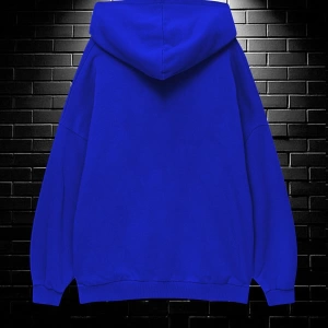 Unisex Oversize Kapüşonlu Kanguru Cepli Timberwolves Baskılı Sweatshirt Hoodie