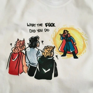 Unisex Oversize Marvel Doctor Strange , Wanda , Loki Tshirt