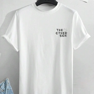 Unisex Oversize The Order Side Baskılı T-shirt