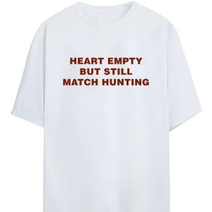 Unisex Oversize Yazılı Tshirt