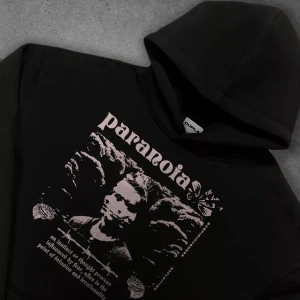 Unisex Paranoia Sweatshirt Siyah