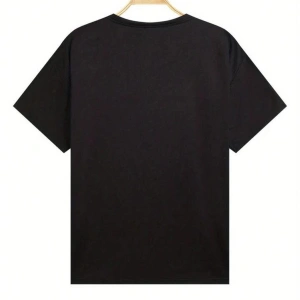 Unisex Paris Çizgi Baskılı Oversize %100 Pamuk